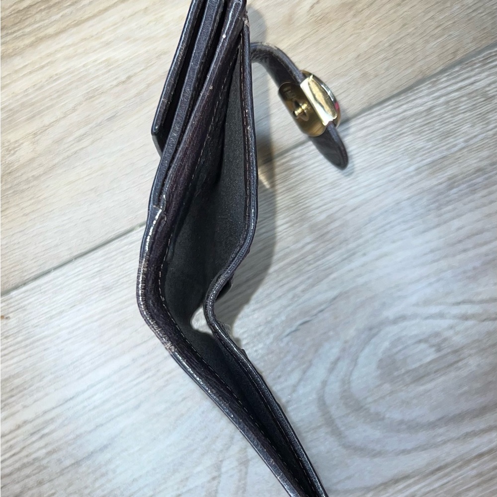 Fendi Zucca Canvas and Leather Small Wallet in Brown - Picture 4 of 9